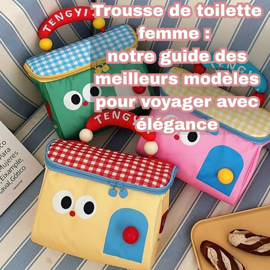 Trousse de toilette femme : notre guide des meilleurs modèles pour voyager avec élégance - Nina Harmonie