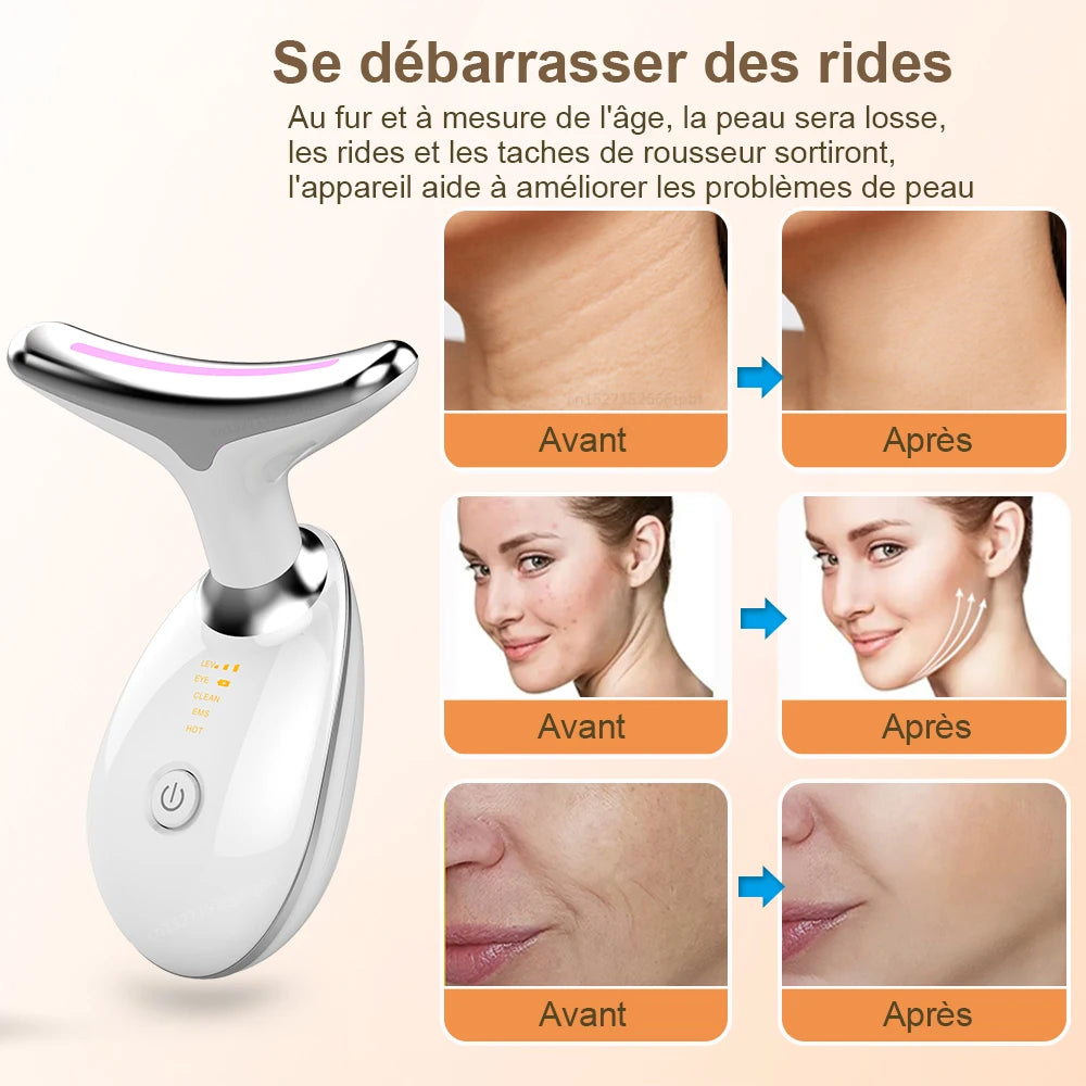 Masseur du visage modes 3 en 1 pour sculpter le visage et soins de la peau | Revitalizingᵀᴹ