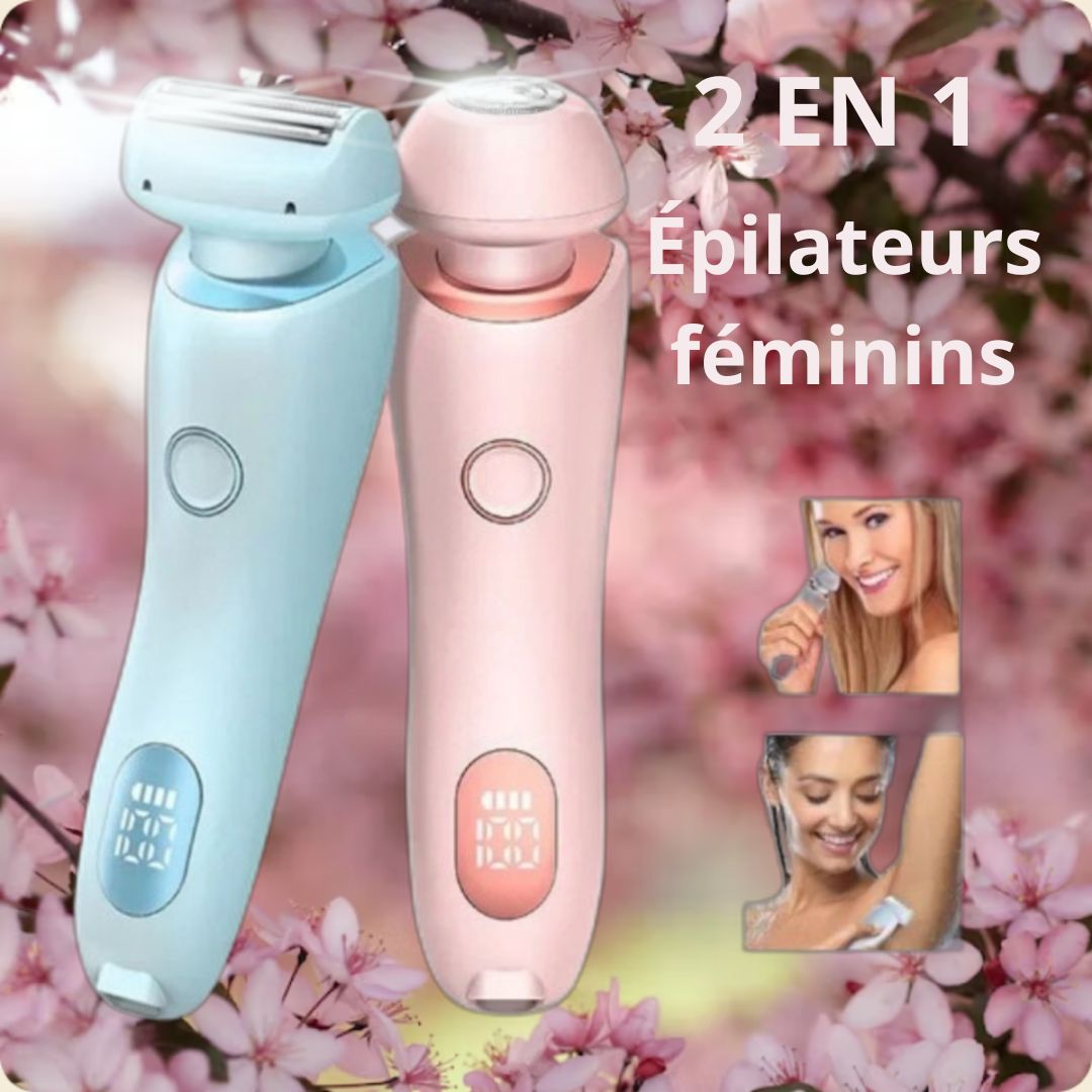 BodyHarmonie™/Rasoir électrique amélioré pour femmes 2 en 1 - Nina Harmonie