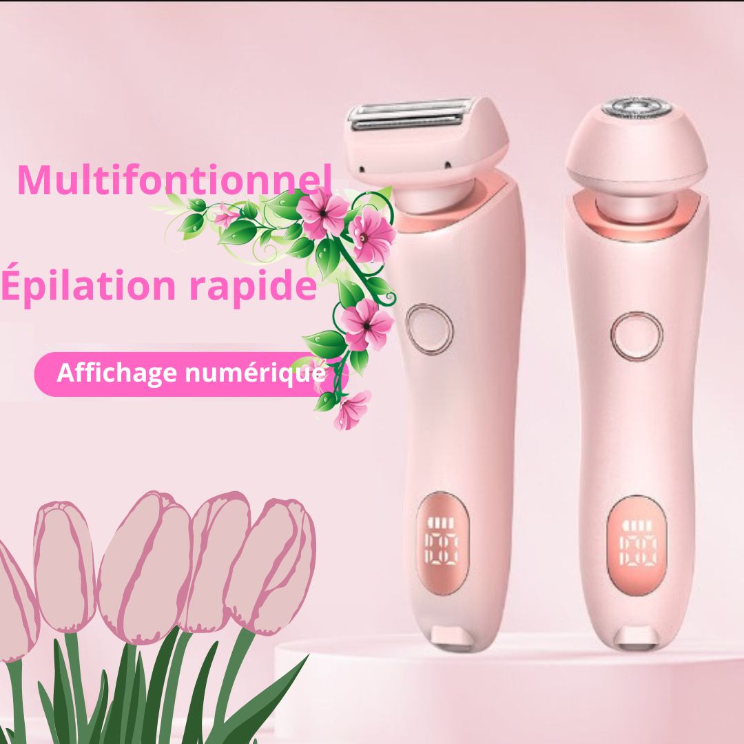 BodyHarmonie™/Rasoir électrique amélioré pour femmes 2 en 1 - Nina Harmonie