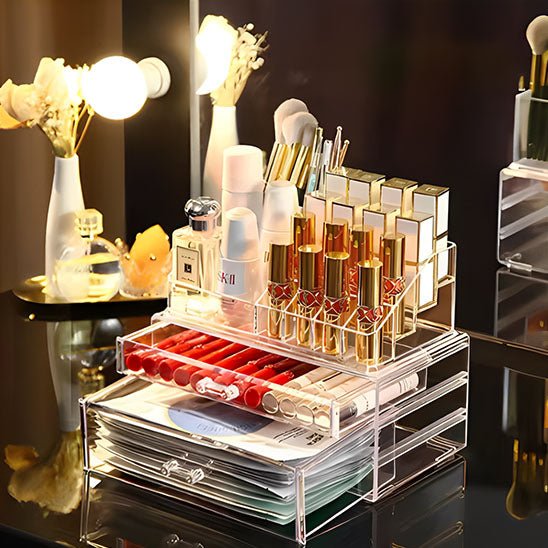 Boite rangement maquillage | Beauté Organisée - Nina Harmonie