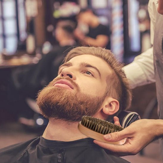 Brosse en poil de sanglier à barbe | Tradition Sauvage - Nina Harmonie