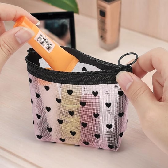 Trousse à maquillage-Cœur Voyage