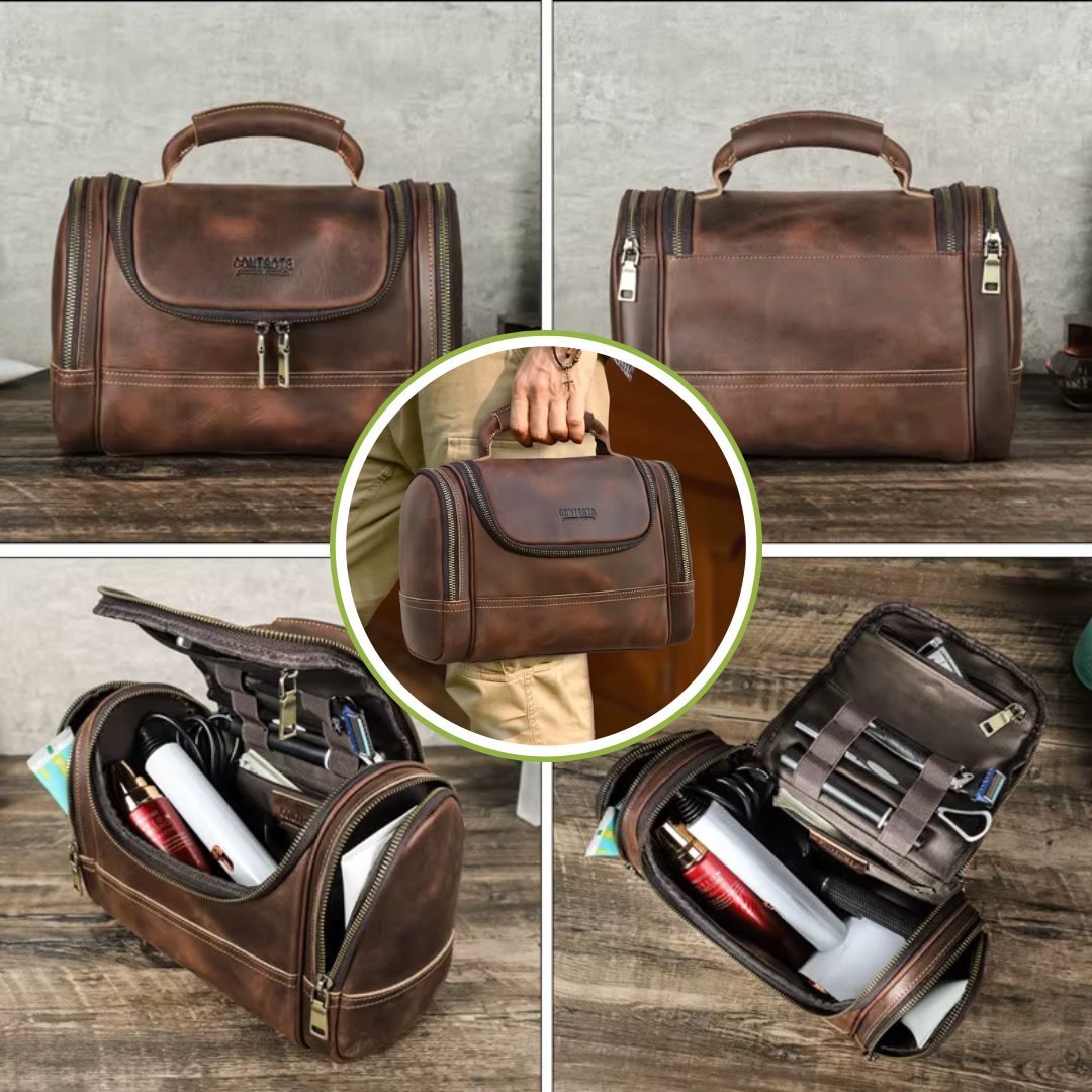 Grande trousse de toilette - Voyageur Distingué - Nina Harmonie