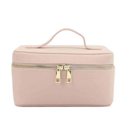 Trousse de maquillage-Cuir Saffiano