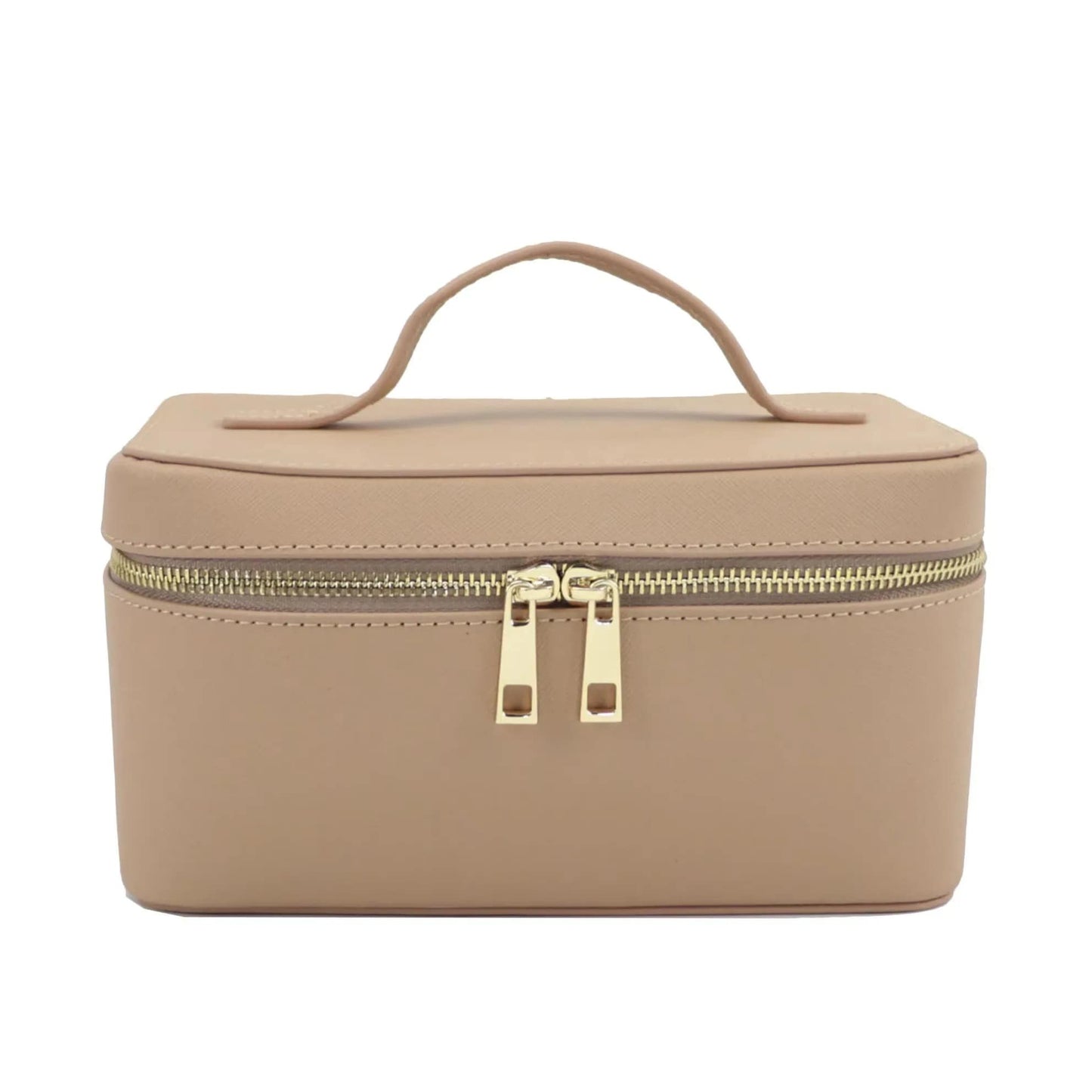 Trousse de maquillage-Cuir Saffiano