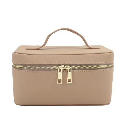 Trousse de maquillage-Cuir Saffiano