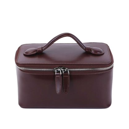 Trousse de maquillage-Cuir Saffiano