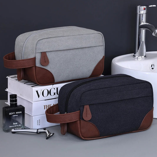 Trousse de toilette de voyage homme - Globetrotteur - Nina Harmonie