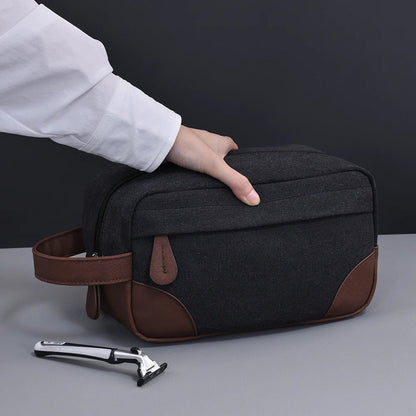 Trousse de toilette de voyage homme - Globetrotteur - Nina Harmonie