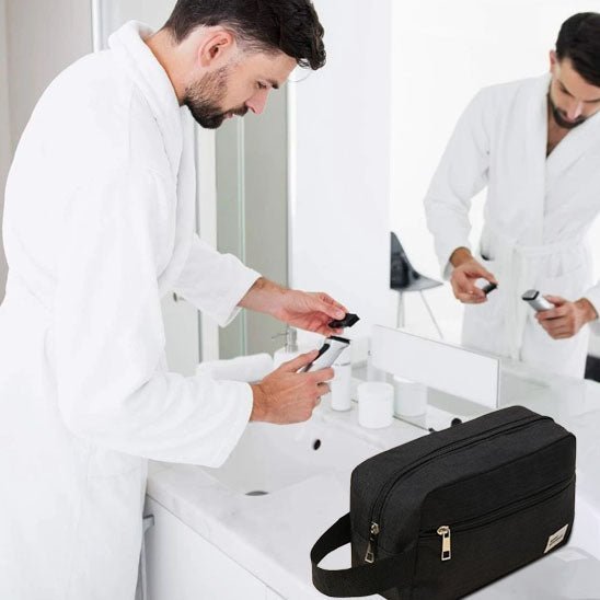 Trousse de toilette de voyage pour homme - BeautyGo - Nina Harmonie