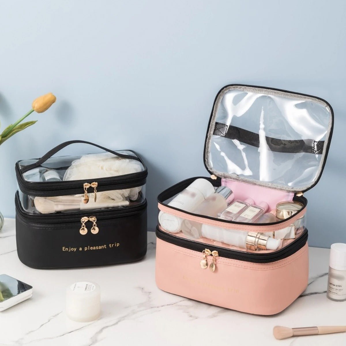 Trousse de toilette femme - Belle Époque - Nina Harmonie