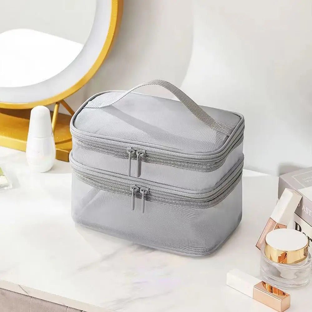 Trousse de toilette femme - Élégance Rétro - Nina Harmonie