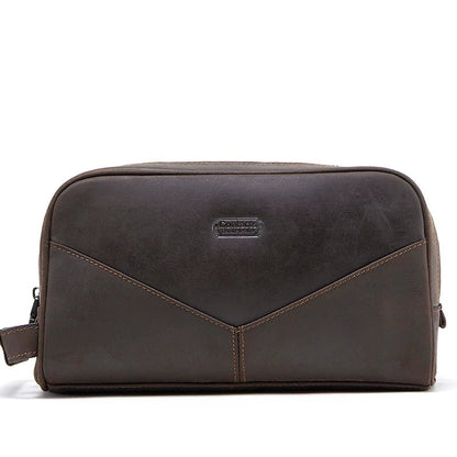 Trousse de toilette homme cuir - Voyage Élégant - Nina Harmonie