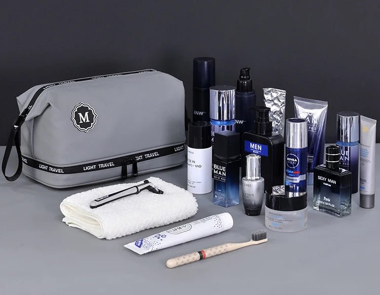 Trousse de toilette homme haut de gamme - Monsieur M - Nina Harmonie