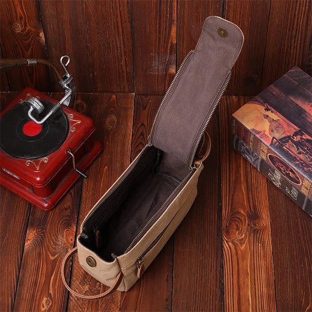 Trousse de toilette homme luxe - Homme en Voyage - Nina Harmonie