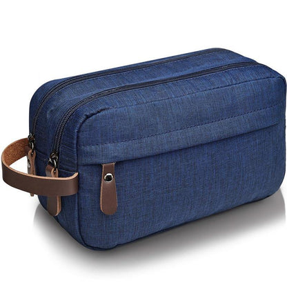 Trousse de toilette homme luxe - L'essentiel du baroudeur - Nina Harmonie
