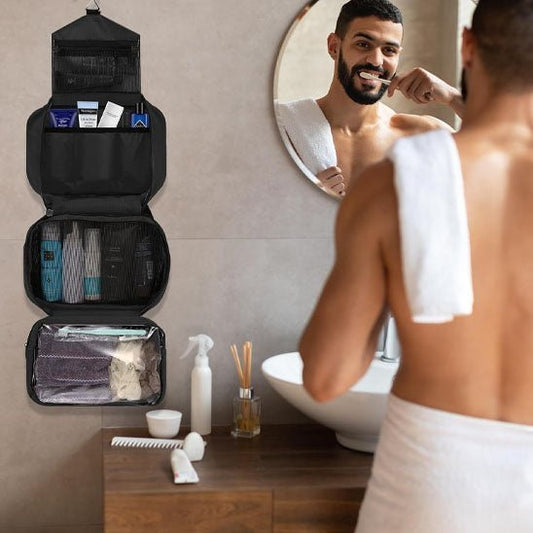 Trousse de toilette homme luxe - Nomade Chic - Nina Harmonie