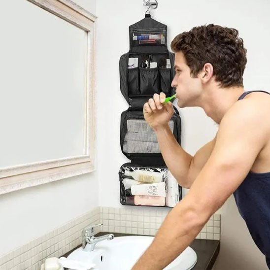 Trousse de toilette homme luxe - Nomade Chic - Nina Harmonie