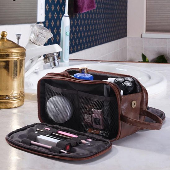 Trousse de toilette homme | Ordre et Élégance - Nina Harmonie