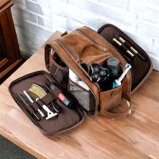 Trousse de toilette homme | Ordre et Élégance - Nina Harmonie