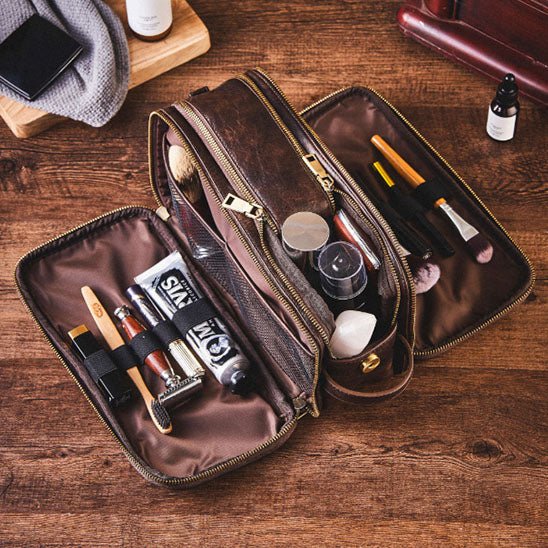 Trousse de toilette homme | Ordre et Élégance - Nina Harmonie