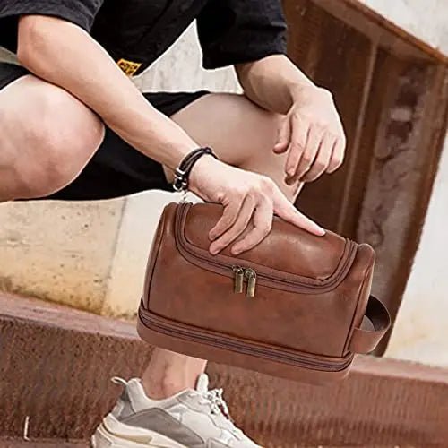 Trousse de toilette homme voyage - Elegant Travel - Nina Harmonie