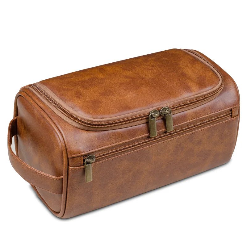 Trousse de toilette personnalisée - Essentiel en Cuir - Nina Harmonie