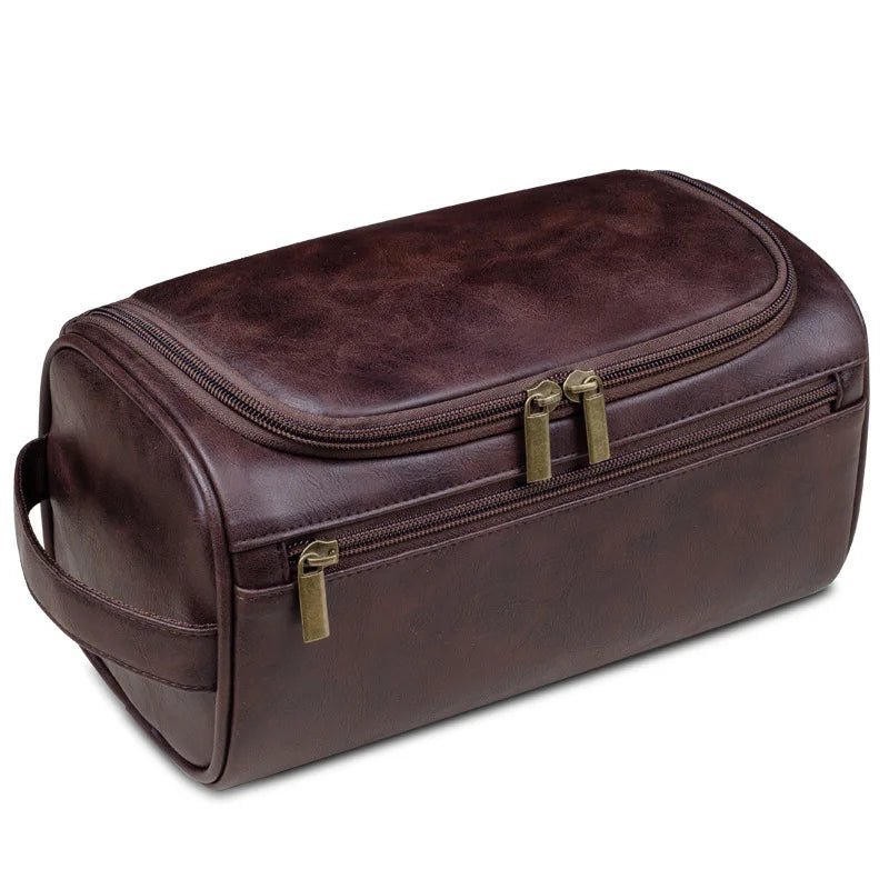 Trousse de toilette personnalisée - Essentiel en Cuir - Nina Harmonie