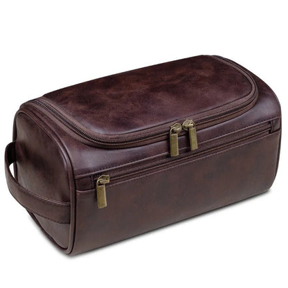 Trousse de toilette personnalisée - Essentiel en Cuir - Nina Harmonie