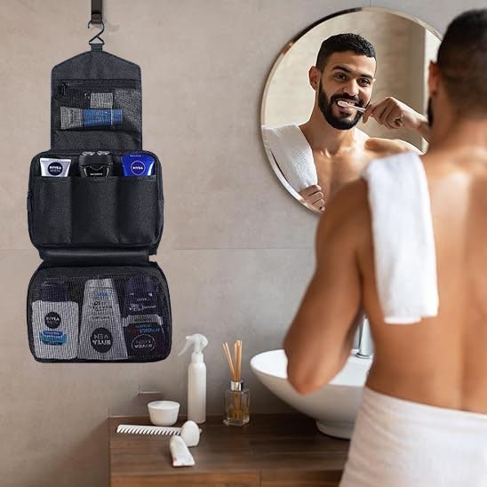 trousse de toilette pour homme - Escapade Pratique - Nina Harmonie